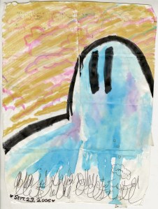 Mixed Media on Paper, 11 x 8.5 in., 2006